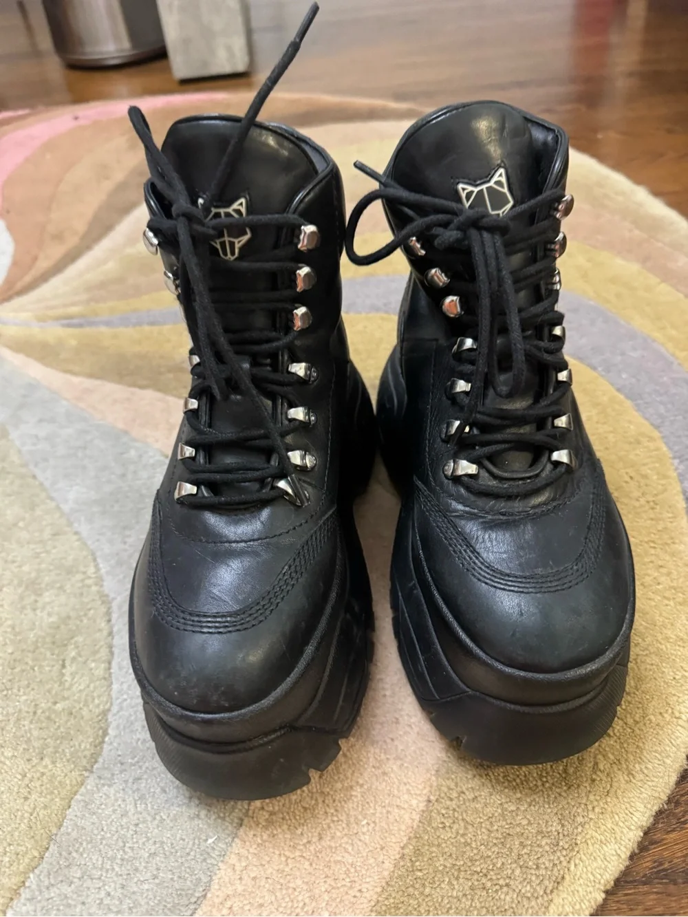 Naked Wolfe chunky platform